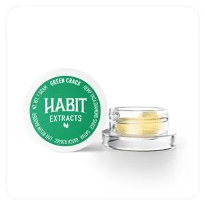 HABIT EXTRACTS THCA DAB GREEN CRACK SATIVA 1GM