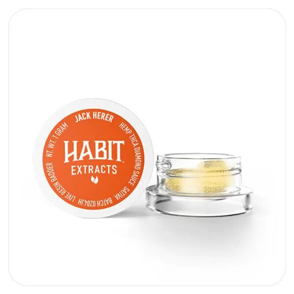 HABIT EXTRACTS THCA DIAMOND SUACE JACK HERER SATIVA 1G