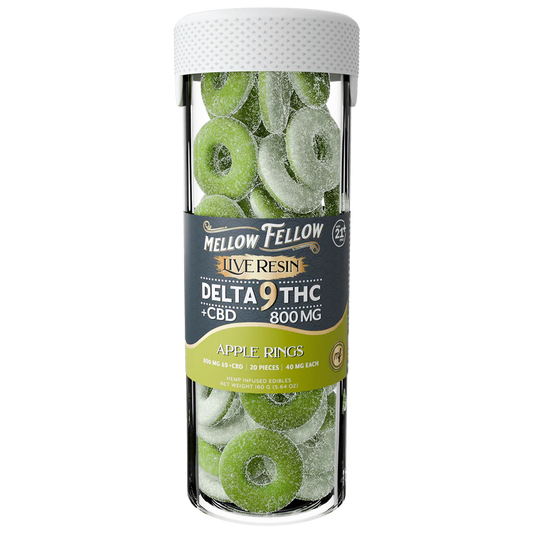 MELLOW FELLOW LR APPLE RINGS D9 800MG