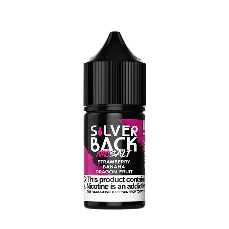 SILVER BACK STRWBRY BANANA DRGN FRUT 25MG 30ML