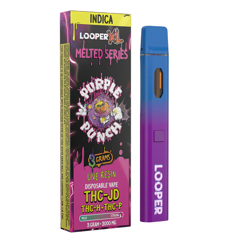 LOOPER XL LR PURPLE PUNCH INDICA 3MG