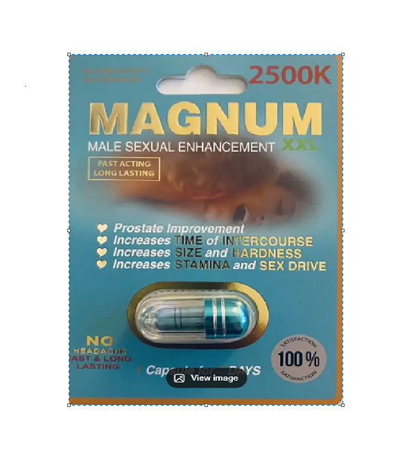 MAGNUM MALE ENHANCEMENT BLUE 2500K XXL