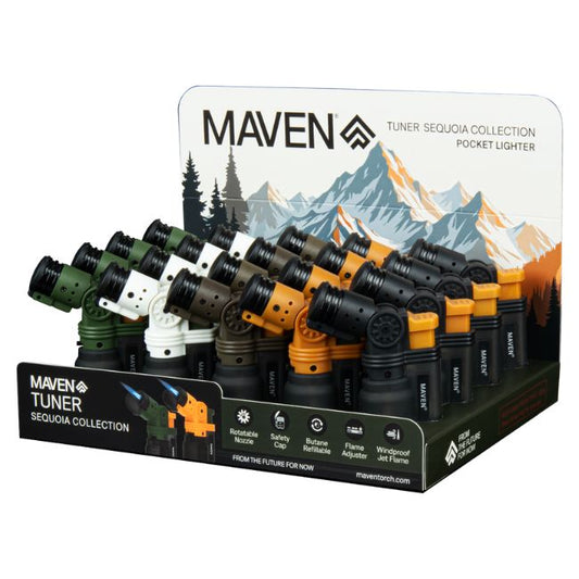 MAVEN TUNER SEQUOIA  BUTANE LIGHTER 20CT