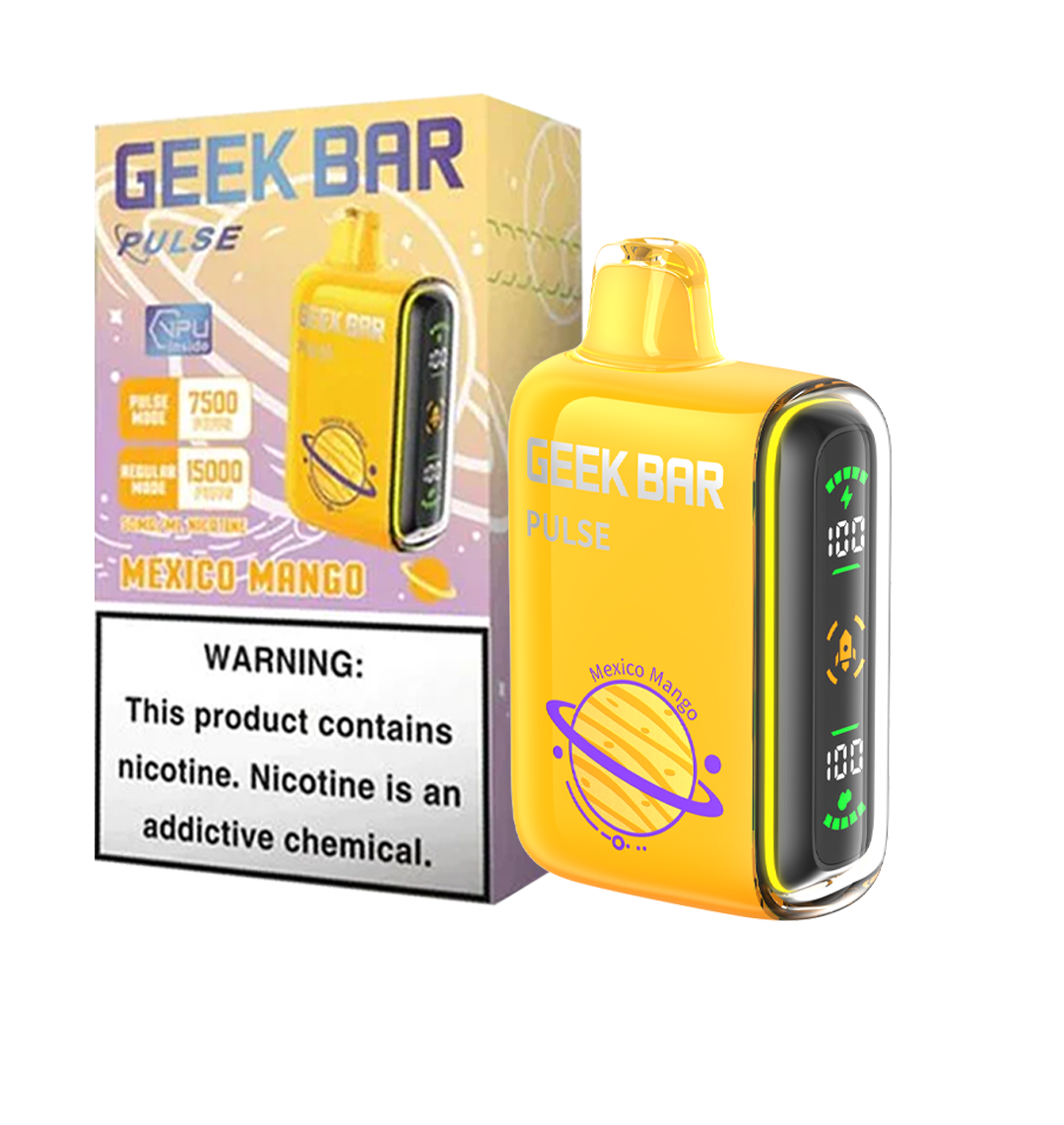 GEEK BAR PULSE MEXICO MANGO 15K|810125434648|Pack Of|5