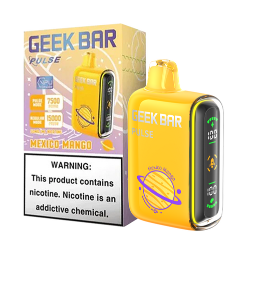 GEEK BAR PULSE MEXICO MANGO 15K|810125434648|Pack Of|5