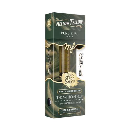 MELLOW FELLOW THCP-THCA TERP SAUCE PURE KUSH SYRINGE INDCA 2ML