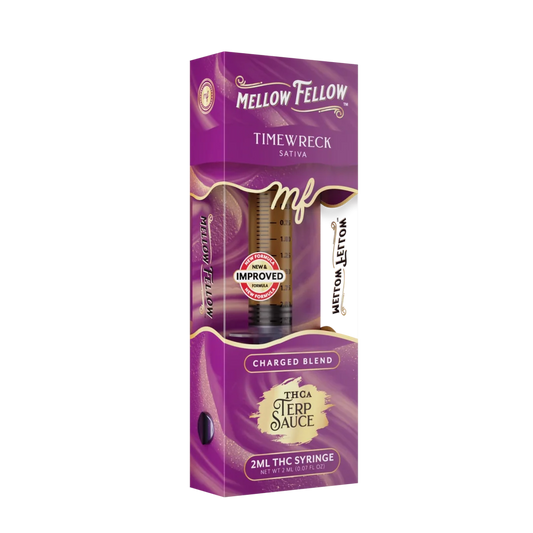 MELLOW FELLOW THCP-THCA TERP SAUCE TIMEWRECK SYRINGE STVA 2ML