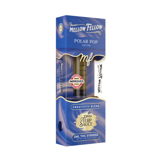 MELLOW FELLOW THCP-THCA TERP SAUCE POLAR POP SYRINGE STVA 2ML