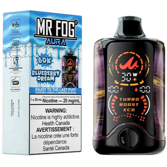 MR FOG AURA BLUEBERRY DREAM 60K