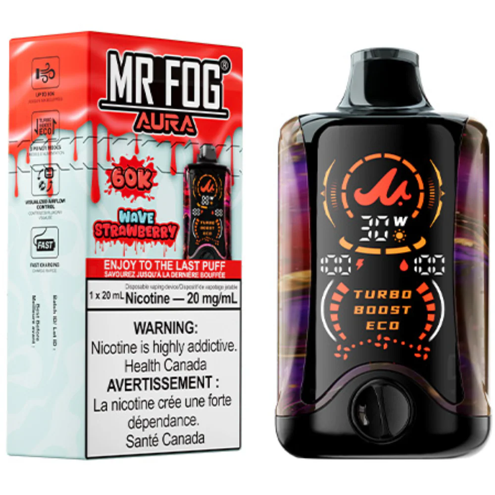 MR FOG AURA WAVE STRAWBERRY 60K