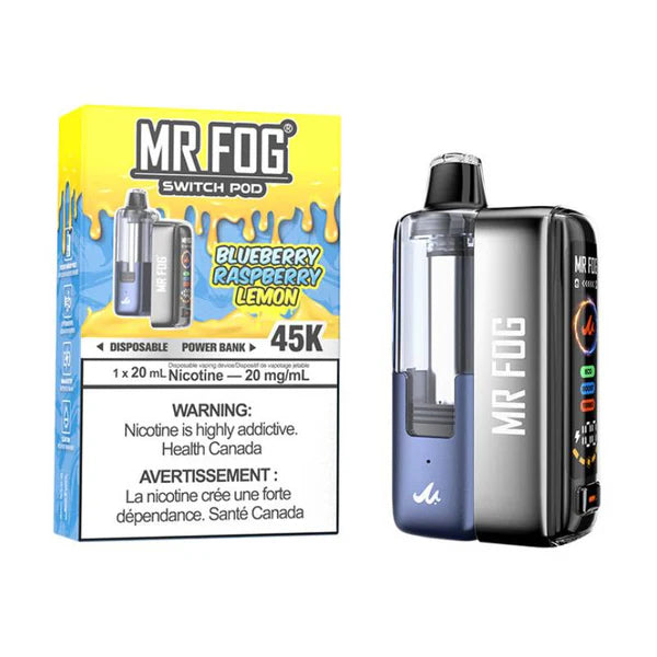 MR  FOG SWITCH KIT BLUEBERRY REASPBERRY LEMON 45K