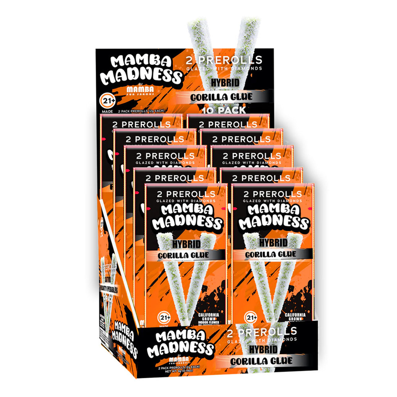 MAMBA MADNES PROLL GLAZED GORILLA GLUE HYBRID 2G|665386435305|Pack Of ...