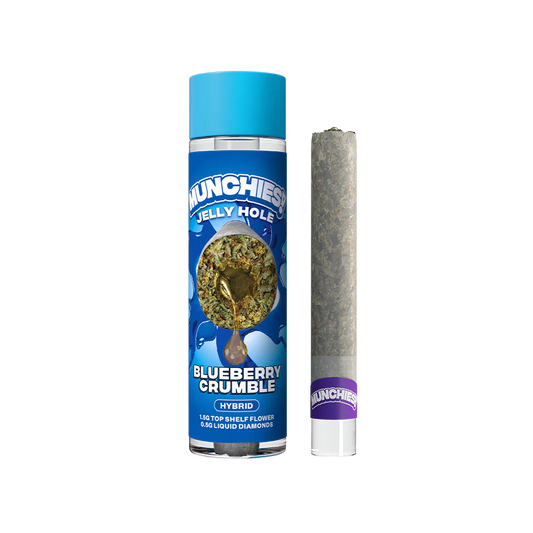 MUNCHIES JELLY HOLE PROLL BLUBRY CRUMBLE HYB 2G|435761884918|Pack Of|10