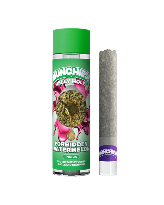 MUNCHIES JELLY HOLE PROLL FORBIDEN WTRMLN IND 2G|004357618307|Pack Of|10