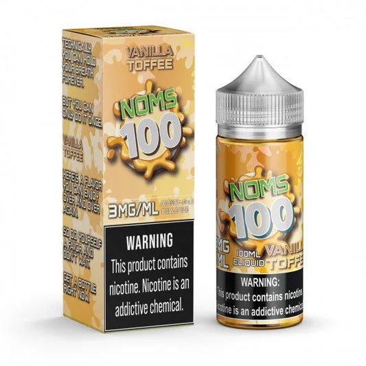 NOMS 100 E-LIQUID VANILLA TOFFEE 6MG100ML