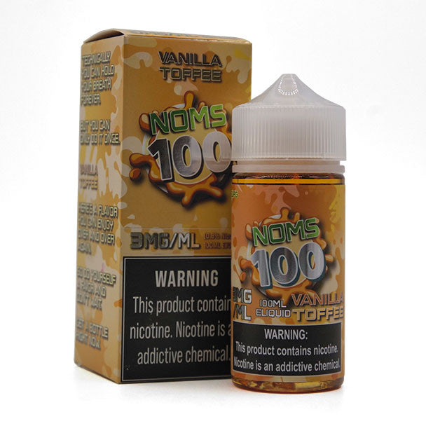 NOMS 100 E-LIQUID VANILLA TOFFEE 3MG100ML
