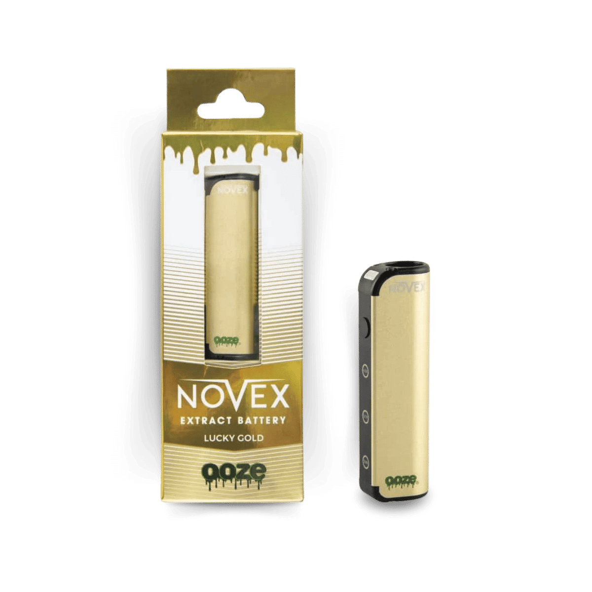 OOZE NOVEX 2 LUCKY GOLD EXTRACT VAPE BATTERY 650MAH
