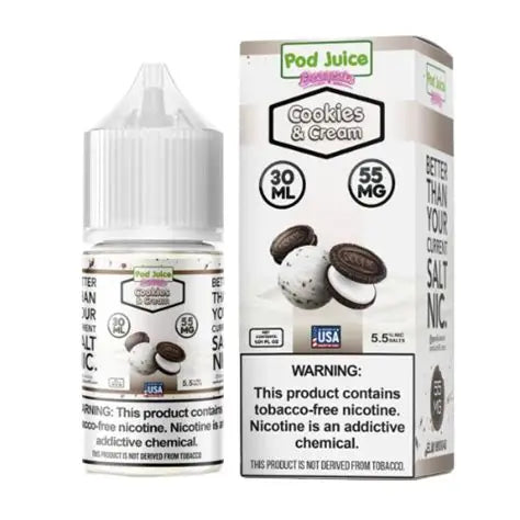 POD JUICE COOKIES N CREAM 55MG 30ML