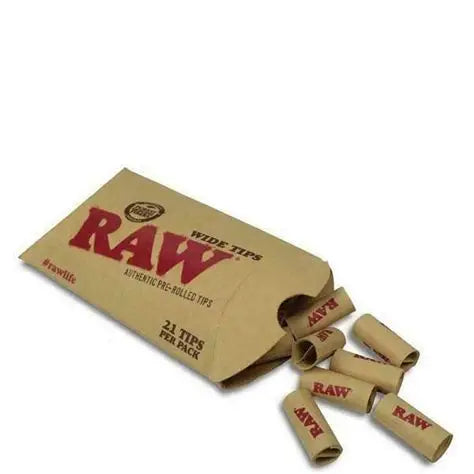 RAW WIDE PROLL TIPS 20CT