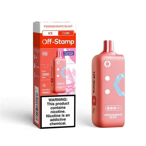 OFF STAMP X POD POMEGRANATE BLAST 25K