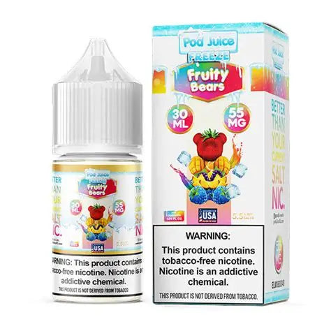 POD JUICE SALT FRUITY BEARS FREEZE 30ML 55MG