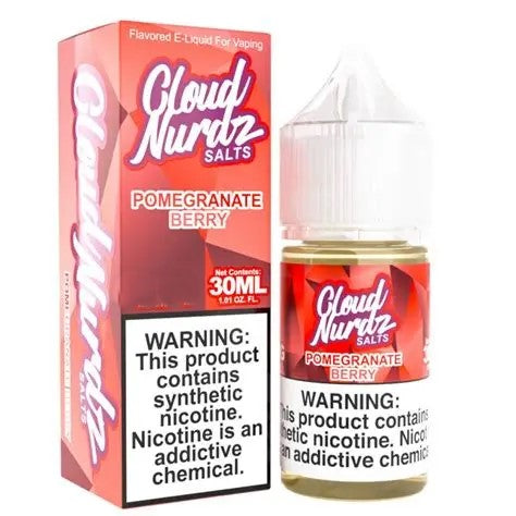 CLOUD NURDZ TFN NIC SALT POMEGRANATE BERRY 50MG 30ML