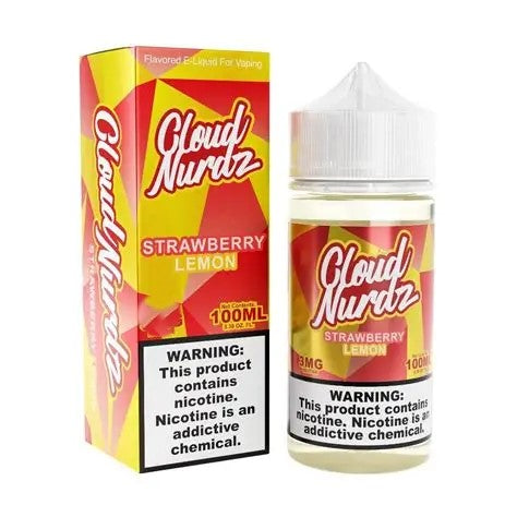 CLOUD NURDZ STRAWBERRY LEMON 0MG 100ML