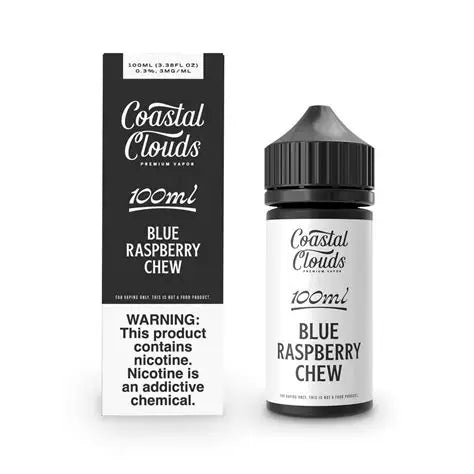 COASTAL CLOUDS BLUE RASPBERRY CHEW 3MG 100ML