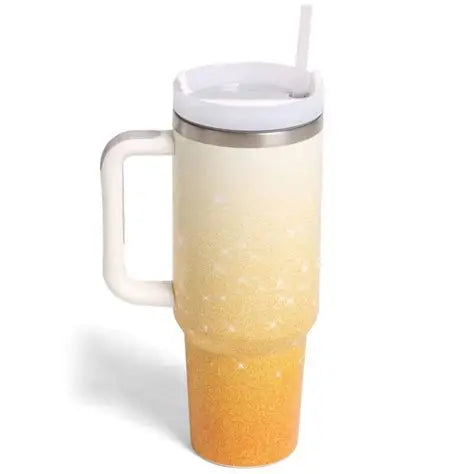 TUMBLER 814 40OZ WITH HANDLE MUSTARD