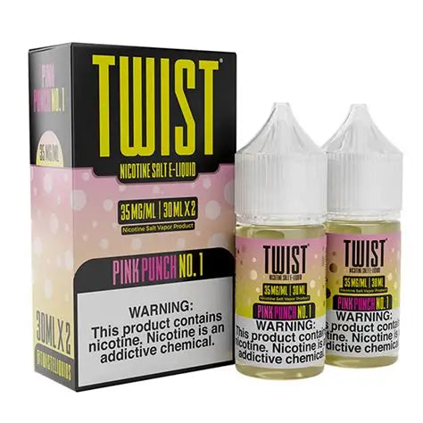 TWIST E LIQUID X 2 PINK PUNCH NO.1 60ML 6MG
