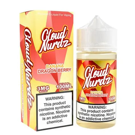 CLOUD NURDZ BANANA DRAGON BERRY 3MG 100ML