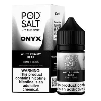 POD SALT ONYX WHITE GUMMY BEAR 25MG 30ML