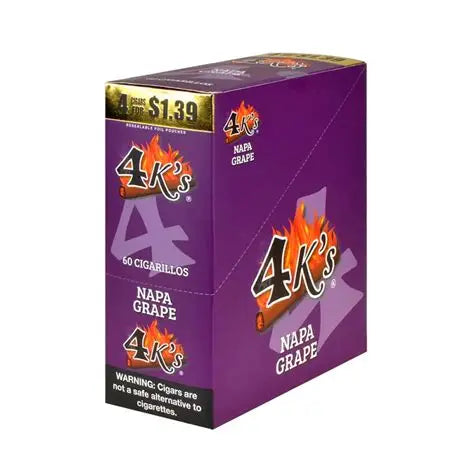 4KS CIGARILLOS NAPA GRAPE 4CT