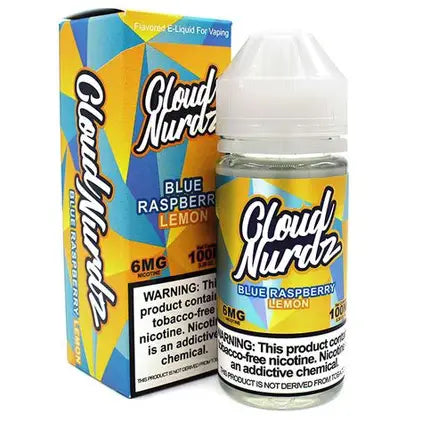 CLOUD NURDZ|BLUE RSPBRY LEMON 100ML 6MG|765066671730|Pack Of 1