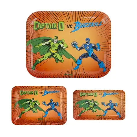 OZE METAL ROLLING TRAY LARGE AFTER FIGHT OOZ 808