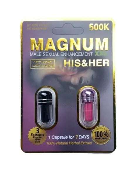 MAGNUM HIS & HER PILL BOX