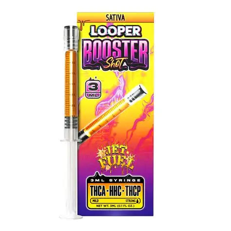 LOOPER BOOSTED SHOT SYRINGE JET FUEL SATIVA 3ML