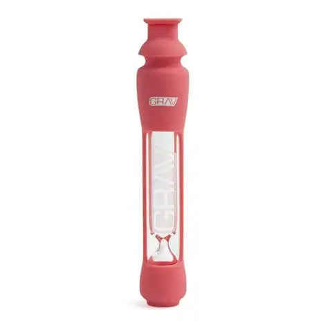 GRAV SILICONE TASTER CHILLUM 1CT RED 12MM