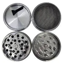 CRYSTAL HIVE GRINDR 60X63MM 4PARTS METL GRINDR