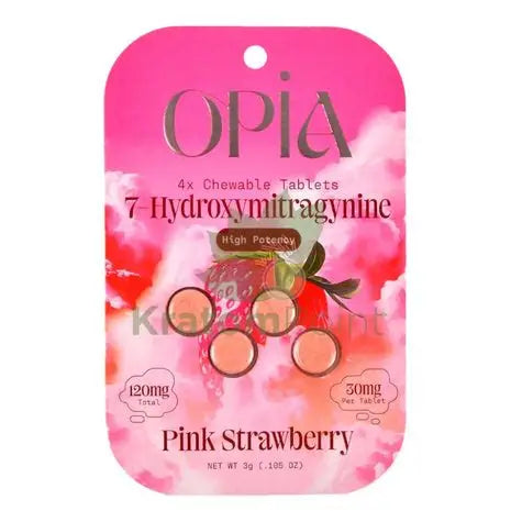 OPIA 7 HYDROXY|PINK STRAWBERRY 30MG 4CT|850070284035|Pack Of 10