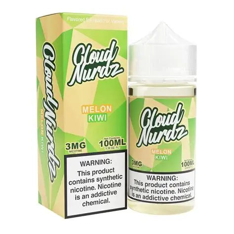 CLOUD NURDZ|KIWI MELON 100ML 6MG|765066671495|Pack Of 1