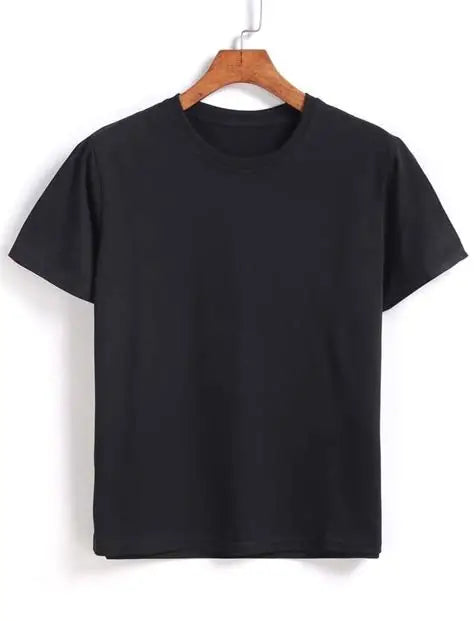5XL ROUND NECK(BLACK)