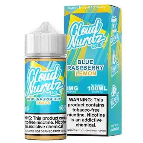 CLOUD NURDZ TFN ICED BLUE RASPBERRY LEMON 3MG 100ML