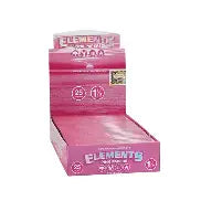 ELEMENT 1 1/4 SIZE 50 PACK PINK PAPERS