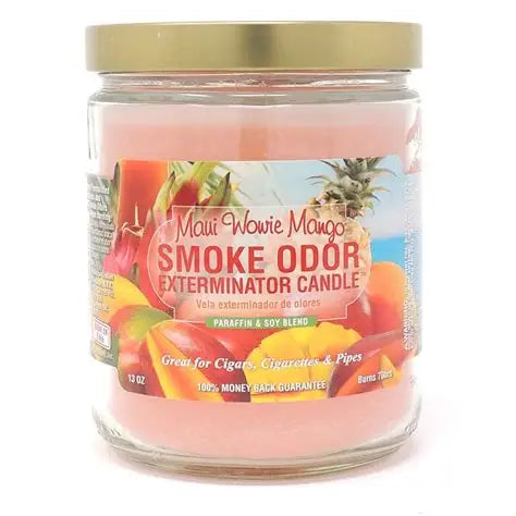 SMOKE ODOR CNDL MAUI WOWIE MANGO 13OZ