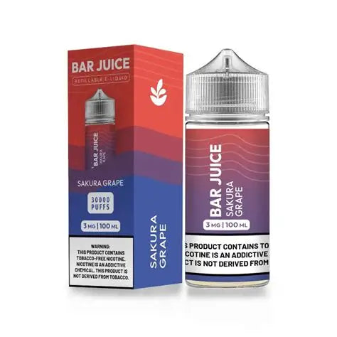 BAR JUICE SAKURA GRAPE 100ML 3MG