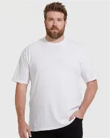 CREW NECK T SHIRT WHITE 4XL