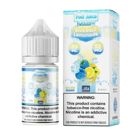 POD JUICE  BLUE RAZZ LEMONADE 55MG 30ML