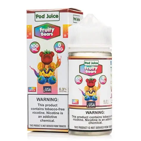 POD JUICE FRUITY BEARS 0MG 100ML