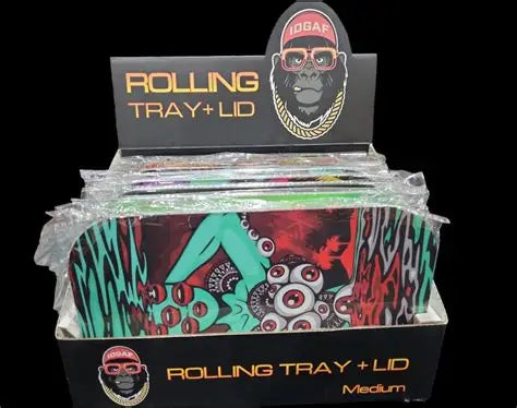 ROLLING TRAY + LID MEDIUM-NW